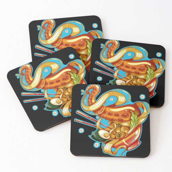 Item preview, Bowl of Ramen Noodles with a tentacle  designed and sold by Miska-art.