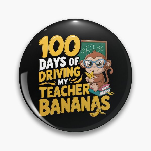Item preview, Funny 100th Day Of School Driving MY Teacher Bananas designed and sold by InklingIris.
