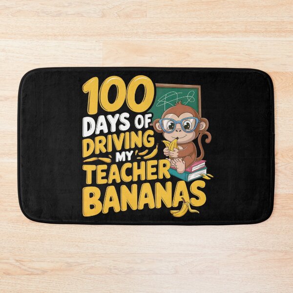 Item preview, Funny 100th Day Of School Driving MY Teacher Bananas designed and sold by InklingIris.