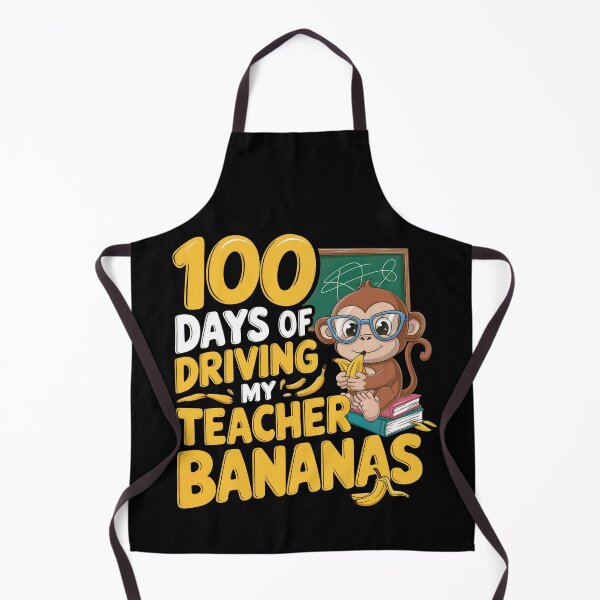 Item preview, Funny 100th Day Of School Driving MY Teacher Bananas designed and sold by InklingIris.