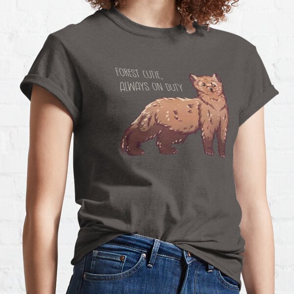 Item preview, Pine Marten - Forest Cutie, always on duty designed and sold by BeeHappyShop.