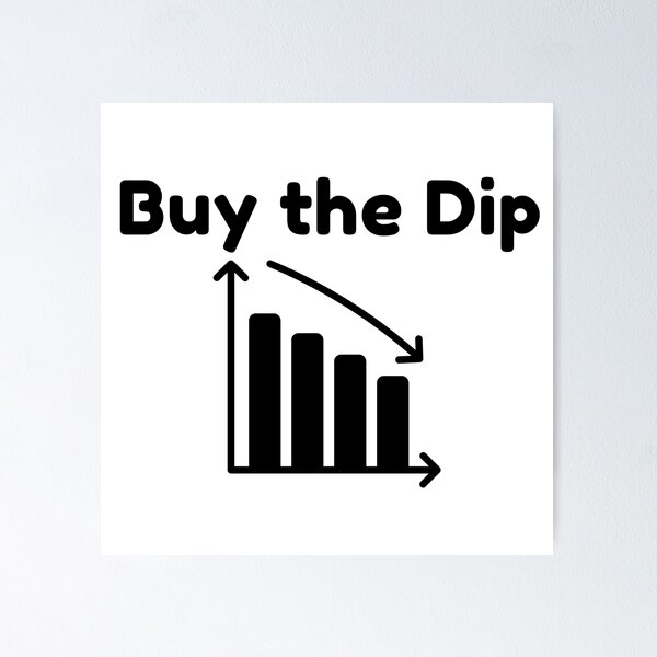 Artikel-Vorschau von Buy the Dip – Krypto-Trend, designt und verkauft von PrintyChill.