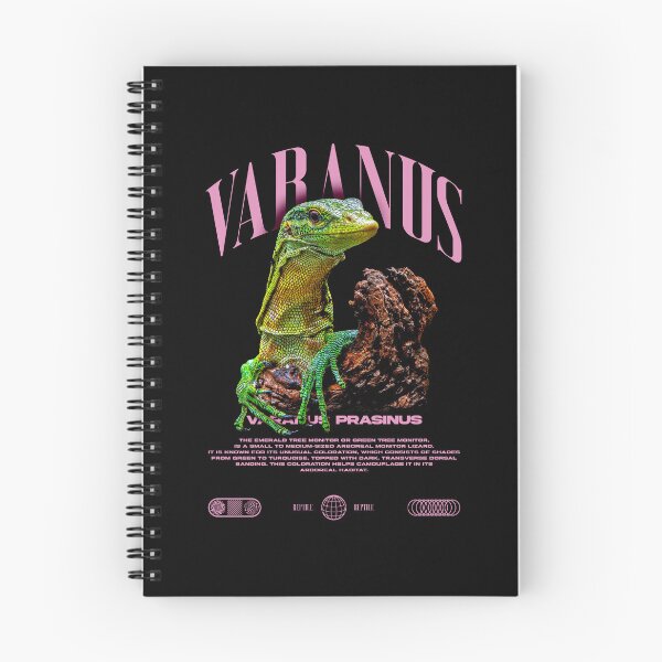 Item preview, Green Tree Monitor Modern Reptile Keeper Streetwear designed and sold by JRRTs.