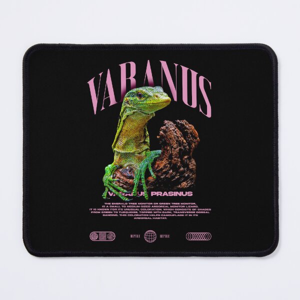 Item preview, Green Tree Monitor Modern Reptile Keeper Streetwear designed and sold by JRRTs.