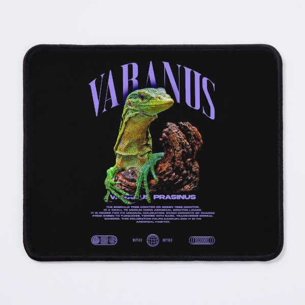 Item preview, Green Tree Monitor Modern Reptile Keeper Streetwear designed and sold by JRRTs.