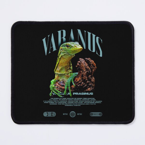 Item preview, Green Tree Monitor Modern Reptile Keeper Streetwear designed and sold by JRRTs.