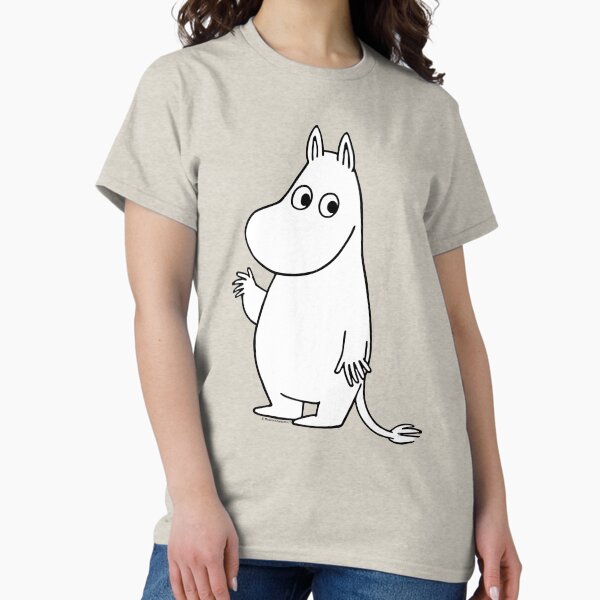 Item preview, Moomin Moomintroll Waving designed and sold by MoominStore.