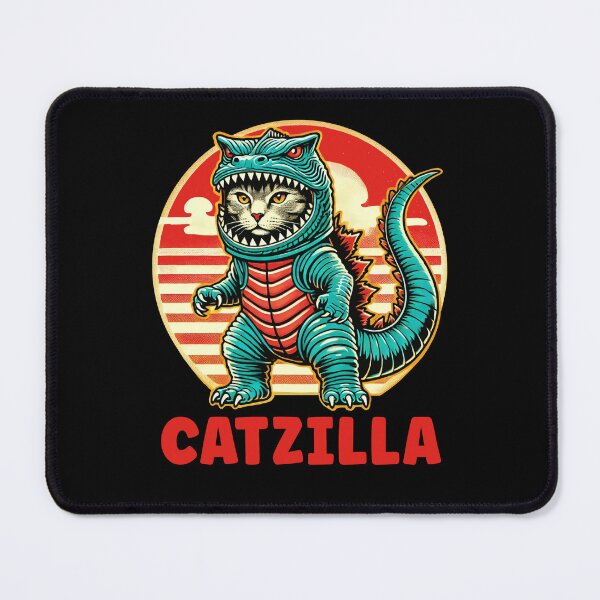 Item preview, Catzilla Cat Lover Cat Mom Cat Dad designed and sold by BlueBerry-Pengu.