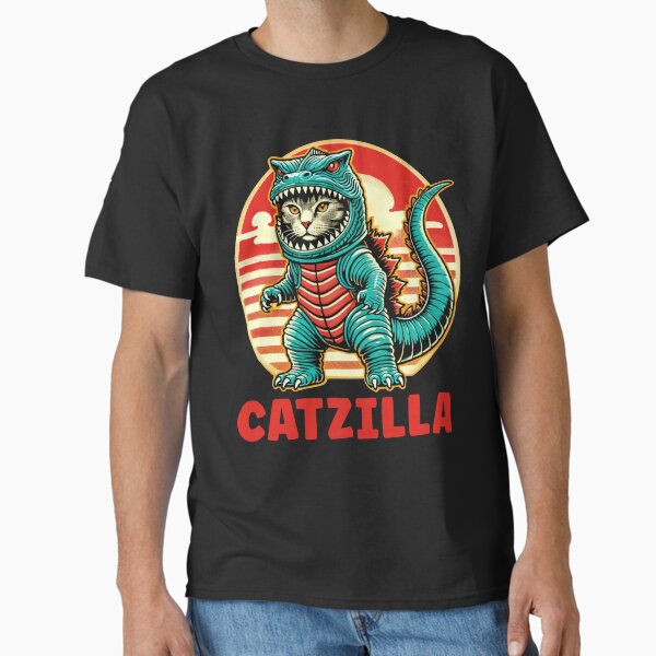 Item preview, Catzilla Cat Lover Cat Mom Cat Dad designed and sold by BlueBerry-Pengu.
