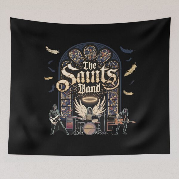 Item preview, The Saints Band: Harmonic Legends designed and sold by InklingIris.