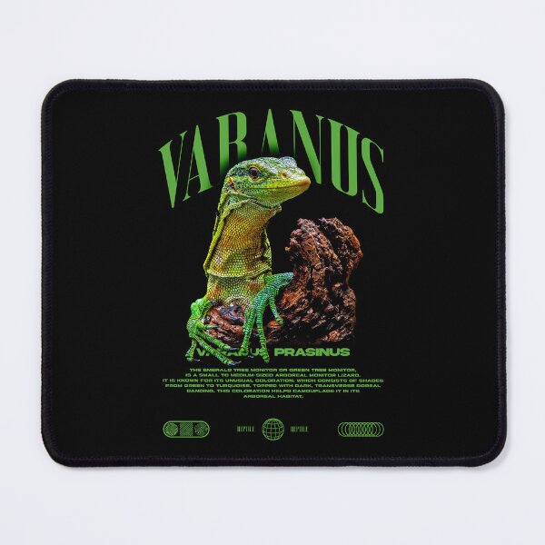 Item preview, Green Tree Monitor Modern Reptile Keeper Streetwear designed and sold by JRRTs.