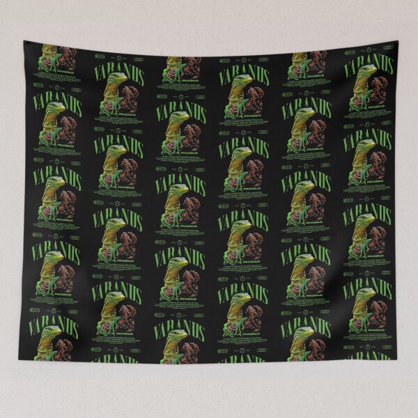 Item preview, Green Tree Monitor Modern Reptile Keeper Streetwear designed and sold by JRRTs.