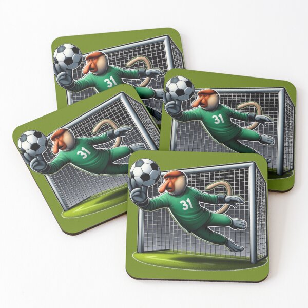 Item preview, Proboscis Monkey Goalkeeper designed and sold by Wild-way Art.