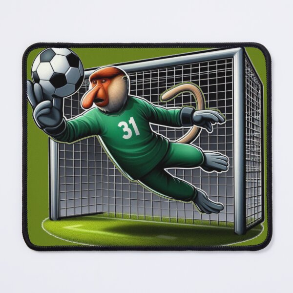 Item preview, Proboscis Monkey Goalkeeper designed and sold by Wild-way Art.