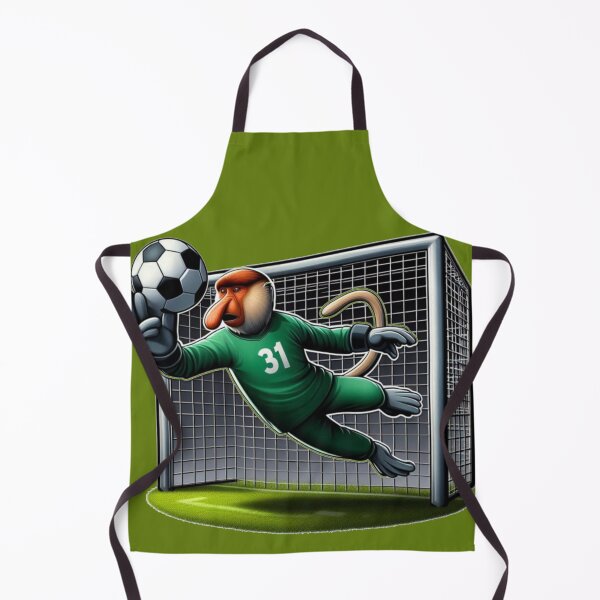 Item preview, Proboscis Monkey Goalkeeper designed and sold by Wild-way Art.
