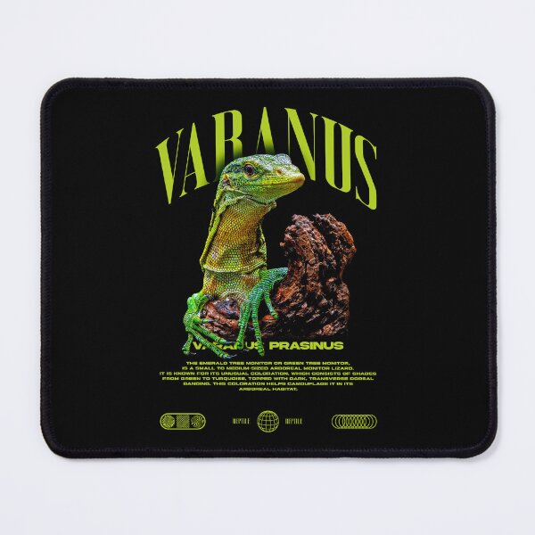 Item preview, Green Tree Monitor Modern Reptile Keeper Streetwear designed and sold by JRRTs.