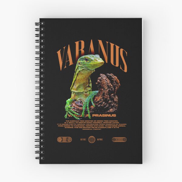 Item preview, Green Tree Monitor Modern Reptile Keeper Streetwear designed and sold by JRRTs.