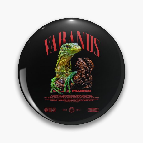 Item preview, Green Tree Monitor Modern Reptile Keeper Streetwear designed and sold by JRRTs.