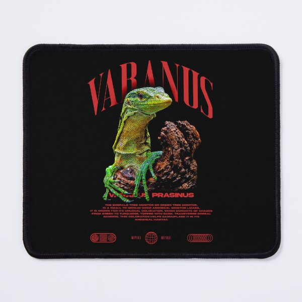 Item preview, Green Tree Monitor Modern Reptile Keeper Streetwear designed and sold by JRRTs.
