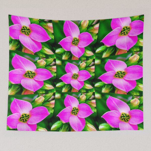 Item preview, Pink Tropical Flowers Pattern designed and sold by Patternflower.