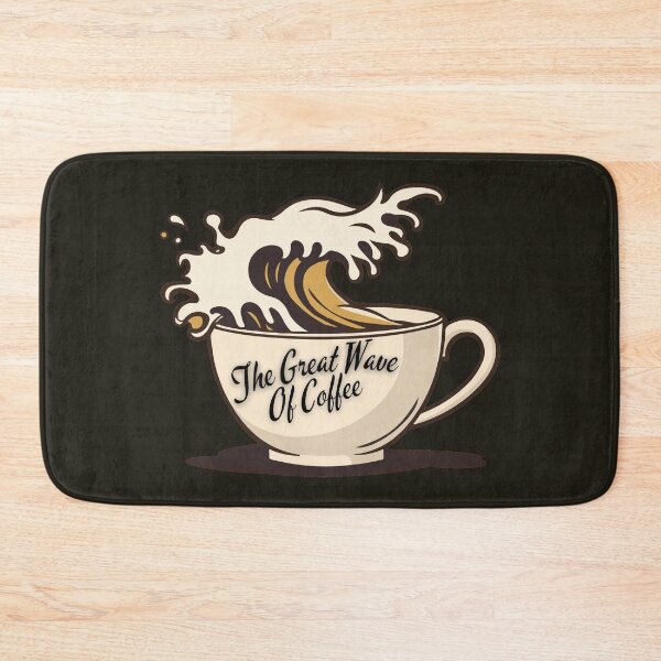 Item preview, The Great Wave Of Coffee designed and sold by SillyDarkShop.