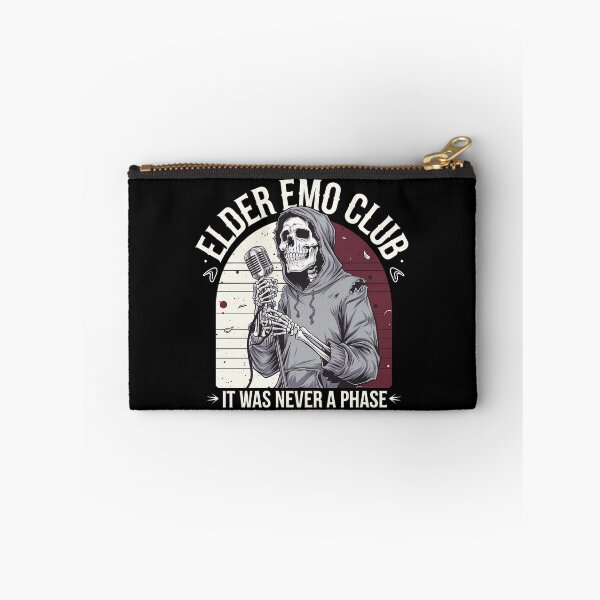 Item preview, Elder Emo Club It Was Never A Phase - This is the perfect gift for any elder emo who still lives and breathes pop-punk, alternative rock, and gothic aesthetics, proving that it was never just a phase! designed and sold by ZyziowskyArt.