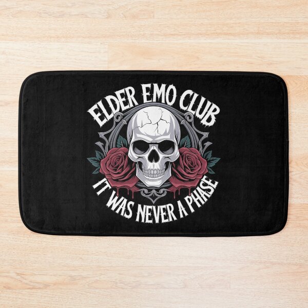 Item preview, Elder Emo Club It Was Never A Phase - This is the perfect gift for any elder emo who still lives and breathes pop-punk, alternative rock, and gothic aesthetics, proving that it was never just a phase! designed and sold by ZyziowskyArt.