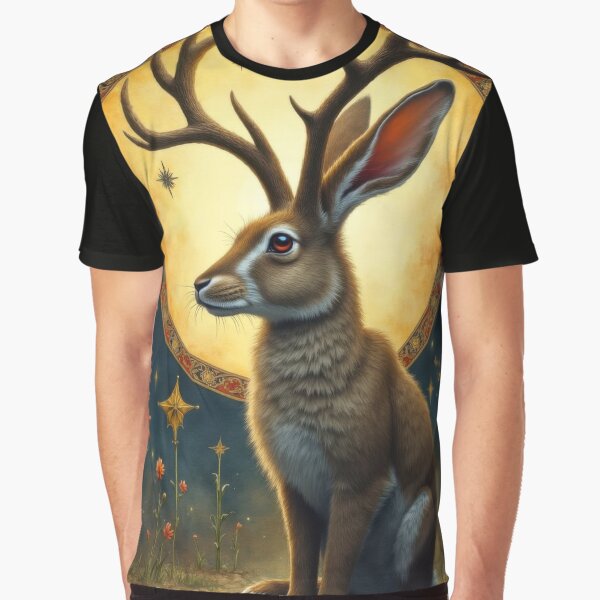 Item preview, Saint Jackalope designed and sold by HabitableMoons.