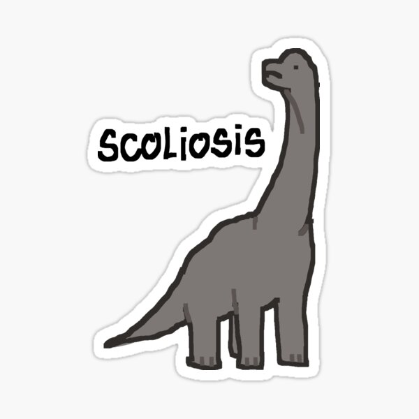 Artikel-Vorschau von Brachiosaurus hat Skoliose, designt und verkauft von badri2.