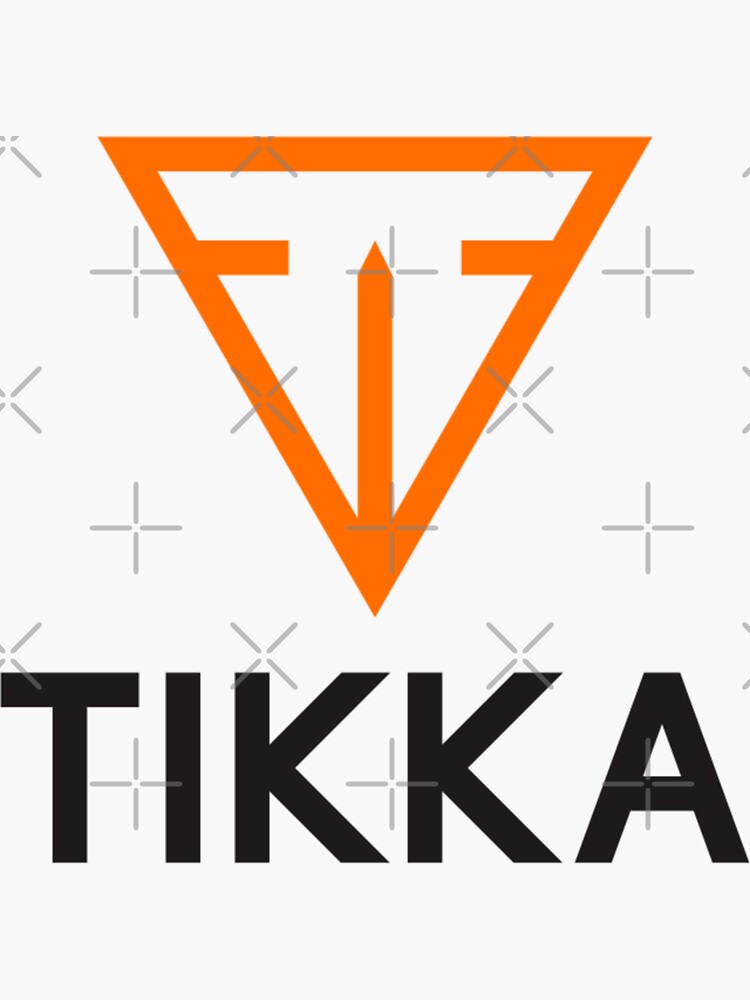 Imagen 3 de 3, Pegatina con la obra Armas de fuego tikka, diseñada y vendida por PAPK.