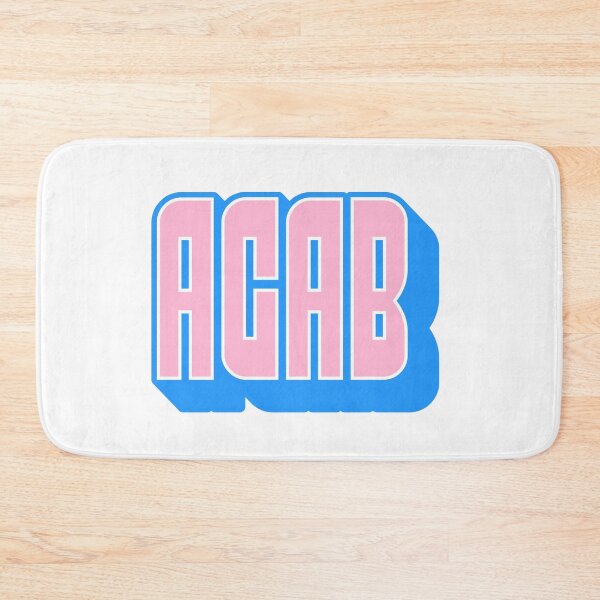 Item preview, acab trans flag designed and sold by PeriwinkleStone.