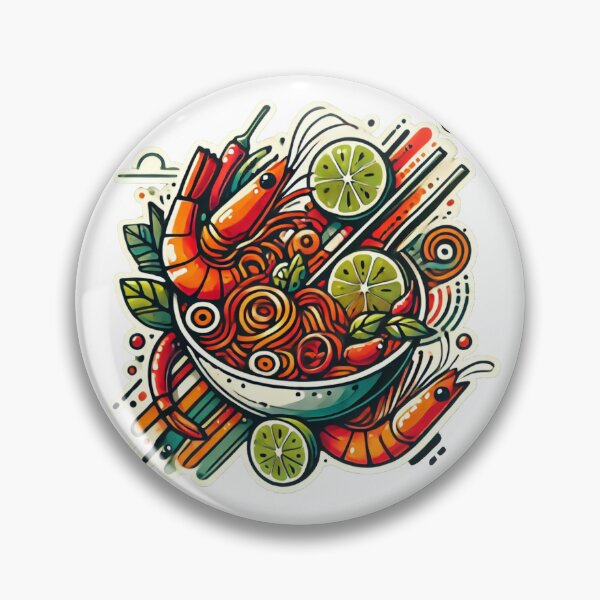 Item preview, Tom Yum Goong Noodles: A Spicy Taste of Thailand designed and sold by SIRIKANYA D..