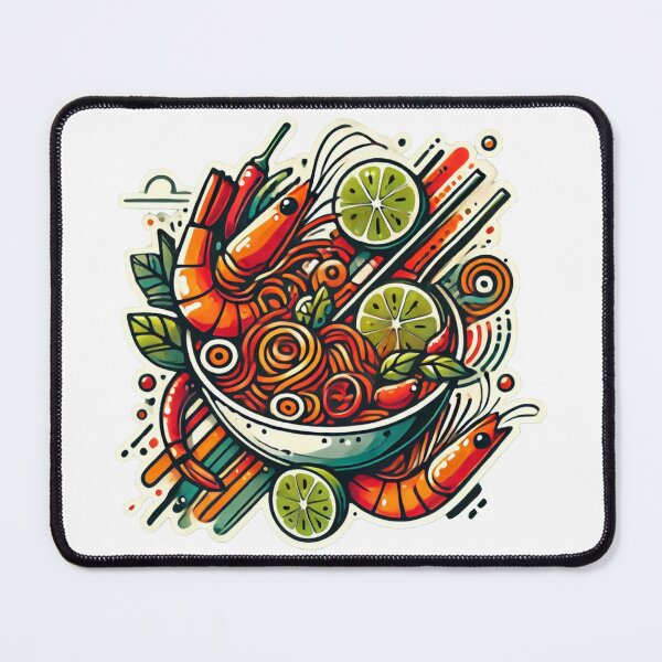 Item preview, Tom Yum Goong Noodles: A Spicy Taste of Thailand designed and sold by SIRIKANYA D..