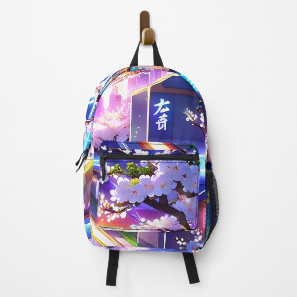 Vista previa del artículo con la obra «Ciudad Sakura», diseñado y vendido por SakuraRave.