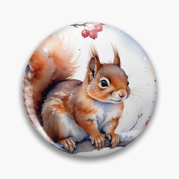 Item preview, Squirrel on Branch designed and sold by M-Y-A-R-T-.