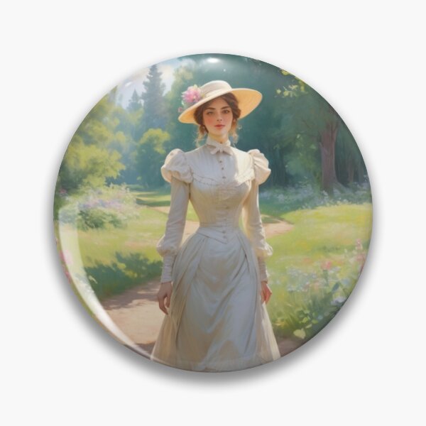Artikelvorschau, Impressionist Beauty: Victorian Woman in the Forest entworfen und verkauft von BlareBlare.