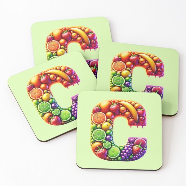 Item preview, Fruit letter 'C' designed and sold by Fil4.