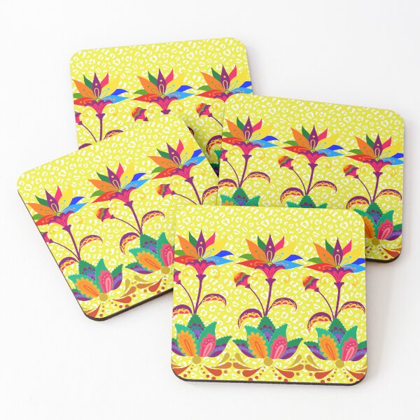 Item preview, Colourful cozy holiday  flowers designed and sold by Bindu1909 .