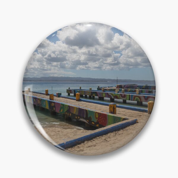 Item preview, Crash Boat Aguadilla Puerto Rico the colorful graffiti covered docks designed and sold by EyezWatchin.
