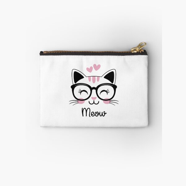 Item preview, Adorable Smart Kitty with Glasses designed and sold by StomirDesign.