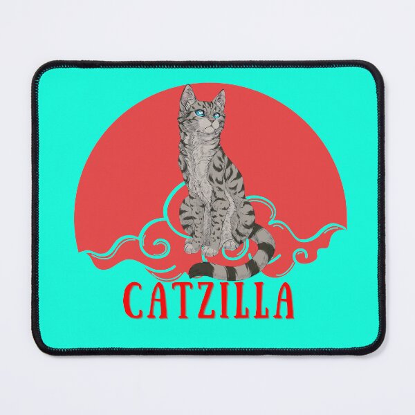 Item preview, CATZILLA Cat / Kaiju Cat designed and sold by Feather Art.