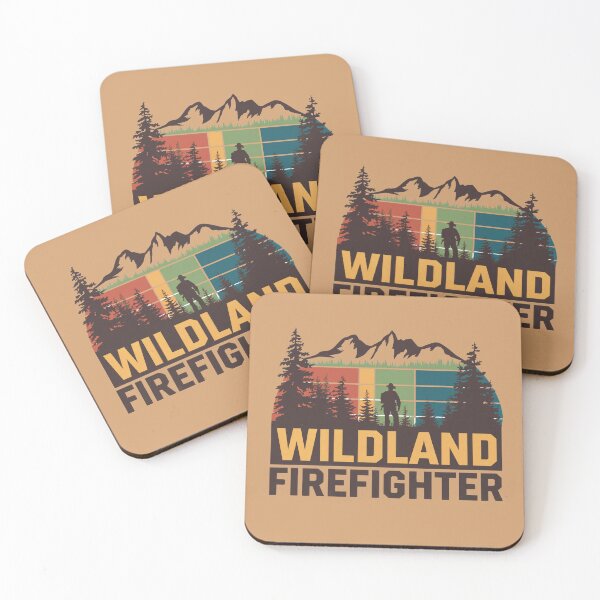 Item preview, Wildland firefighter designed and sold by MadCatPrints.