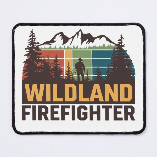 Item preview, Wildland firefighter designed and sold by MadCatPrints.