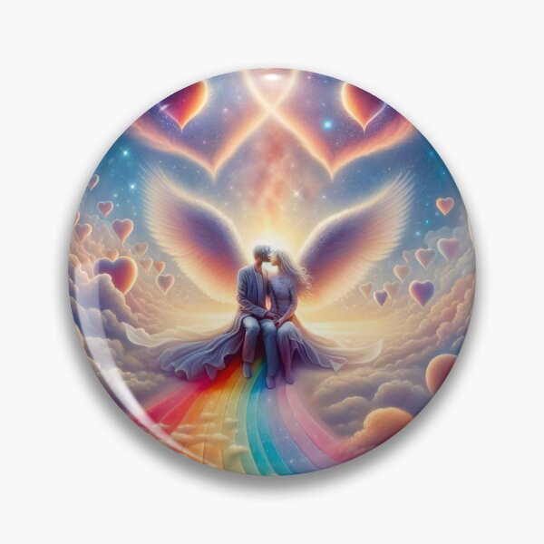 Item preview, Love in the Rainbow Clouds designed and sold by M-Y-A-R-T-.