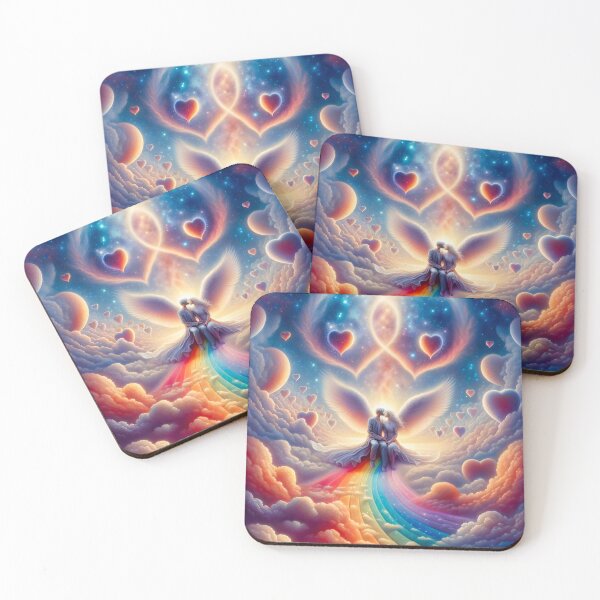 Item preview, Love in the Rainbow Clouds designed and sold by M-Y-A-R-T-.