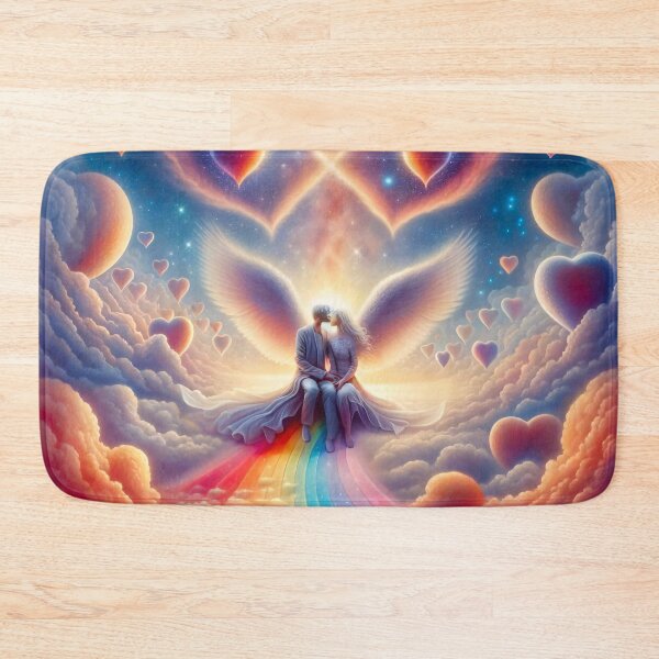 Item preview, Love in the Rainbow Clouds designed and sold by M-Y-A-R-T-.