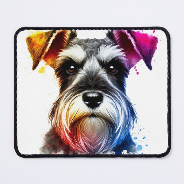 Item preview, Schnauzer Watercolor Portrait designed and sold by MaedK.