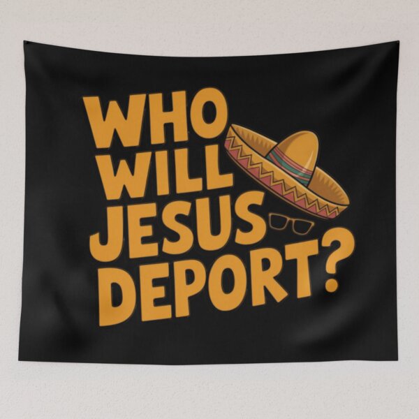 Item preview, WHO WILL JESUS DEPORT  designed and sold by Obinne.