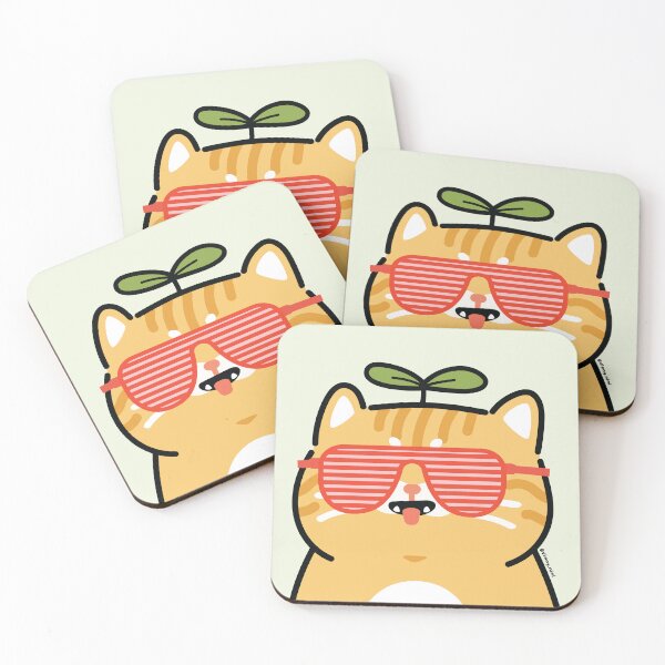 Item preview, Orange Party Cat designed and sold by Vinnynini.