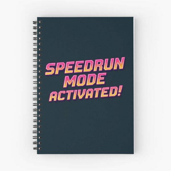 Item preview, Speedrun Mode Activated: Retro Pixel Screen designed and sold by Jollys-ArtShop.